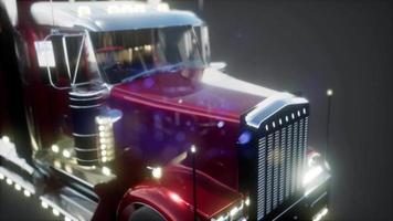 bright american lorry track video