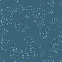 Doodle dashes seamless pattern with hand drawn. Modern abstract background. Vector illustration for textile.