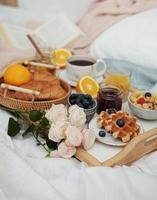 Breakfast in bed photo