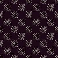Soundwave seamless pattern. Curve waves background. vector