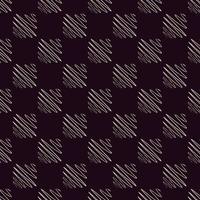 Soundwave seamless pattern. Curve waves background. vector