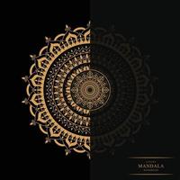 Luxury mandala background design. vector