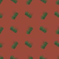 Grass seamless pattern. Background of lawn. vector