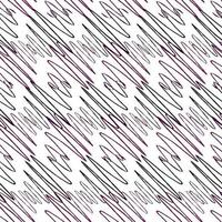 Soundwave seamless pattern. Curve waves background. vector