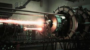 conceptuele high-tech power thermonucleaire of kernreactor video