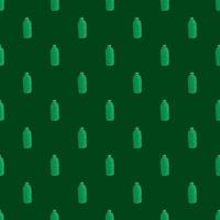 Cosmetic bottle seamless pattern. Background for spa. vector