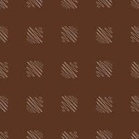 Soundwave seamless pattern. Curve waves background. vector