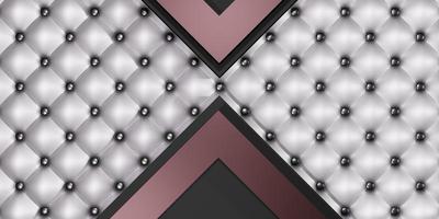 studded leather background and shiny luxury frame For pasting text and content Classic photo