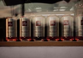 illy coffee in metal tin photo