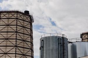 Industrial view at plant photo