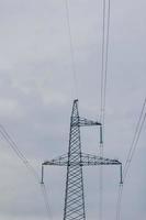 Power mast for high voltage photo