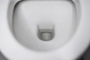 clean porcelain toilet photo