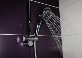 Steel shower head photo