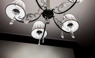 Elegant classic chandelier photo