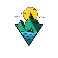 Vector of adventure logo