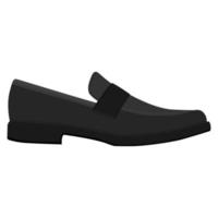 zapatos de hombre aislados. mocasines clásicos. iconos de zapatos de temporada de hombre masculino. vector