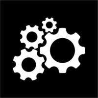 4 Gear or cog vector icon