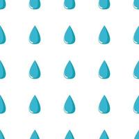 water drop seamless pattern vector