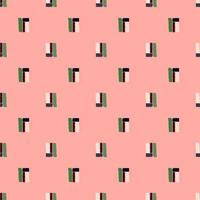 Ethnos seamless pattern. Native ornament carpet background. vector