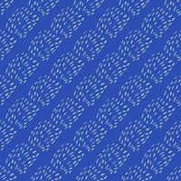 Doodle dashes seamless pattern with hand drawn. Modern abstract background. Vector illustration for textile.