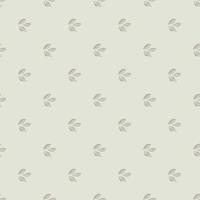 Seamless pattern cardamom on light background. Cute plant sketch ornament. Geometrical texture template for fabric. vector