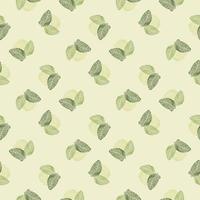 Modern palm leaf seamless pattern with hand drawn tropical print. Modern nature background. Vector illustration for seasonal textile.