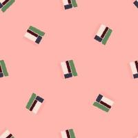 Ethnos seamless pattern. Native ornament carpet background. vector