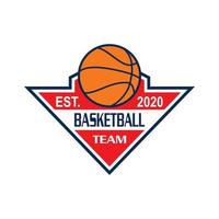 vector de baloncesto, vector de logotipo deportivo