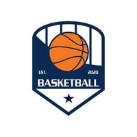 vector de baloncesto, vector de logotipo deportivo