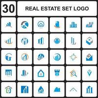 A Set House Vector , Real Estate Logo