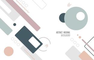 Abstract geometric minimal design of cover style soft color tone. Decorating with copy space for texting design background. illustration vector
