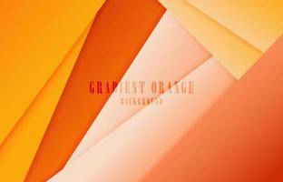 Abstract gradient orange and yellow design of modern colorful template template. Cover space desgin of new style background. illustration vector