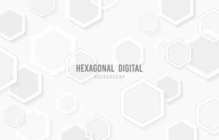 Abstract hexagonal pattern artwork template design decorative. Digital futuristic template background. illustration vector