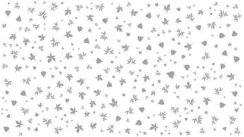 Flower pattern white background vector