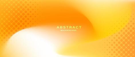 Abstract orange and yellow gradient. vector