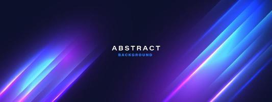 Abstract technology background with motion neon light vector