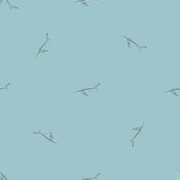 Seamless pattern Blue shark on pastel turquoise background. Texture of marine fish for any purpose. vector