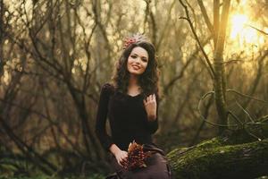 portrait of a smiling girl photo