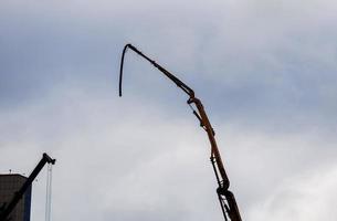 construction site against the sky photo