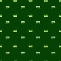Grass seamless pattern. Background of lawn. vector