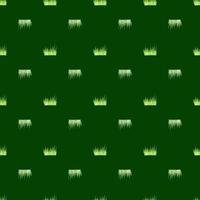 Grass seamless pattern. Background of lawn. vector