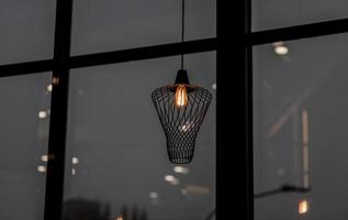 Modern metal decorative lamp photo