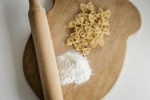 butterfly paste and rolling pin photo