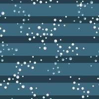 Seamless pattern bubbles on striped dark teal background. Abstract texture of soap for any purpose. vector