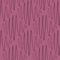 Soundwave seamless pattern. Curve waves background. vector
