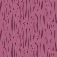 Soundwave seamless pattern. Curve waves background. vector