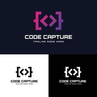 Code Capture Logo vector
