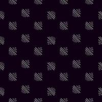 Soundwave seamless pattern. Curve waves background. vector