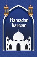 template background poster ramadan. vector design muslim celebration