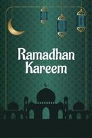 template background poster ramadan. vector design muslim celebration